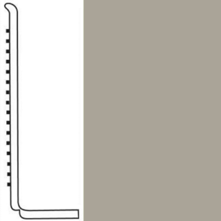 Picture of Roppe - Pinnacle Rubber Wall Base 4 (Sanitary Toe Base) Ashen