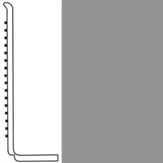 Picture of Roppe - Pinnacle Rubber Wall Base 4 (Sanitary Toe Base) Asphalt