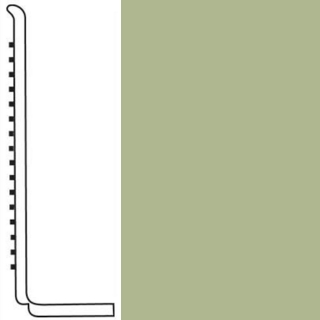 Picture of Roppe - Pinnacle Rubber Wall Base 4 (Sanitary Toe Base) Aged Fern