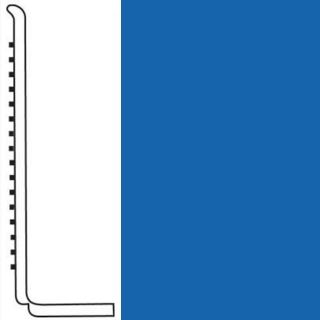 Picture of Roppe - Pinnacle Rubber Wall Base 4 (Sanitary Toe Base) Blue Jay