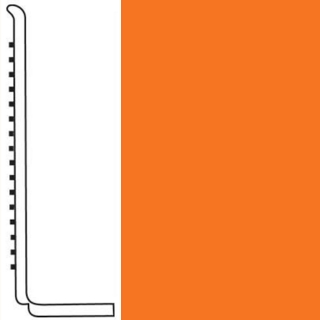 Picture of Roppe - Pinnacle Rubber Wall Base 4 (Sanitary Toe Base) Citrus