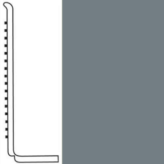 Picture of Roppe - Pinnacle Rubber Wall Base 4 (Sanitary Toe Base) Deep Fog