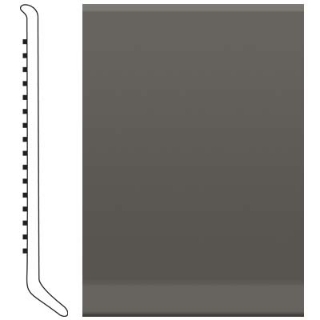Picture of Roppe - Pinnacle Rubber Wall Base 4 (Cove Base) Burnt Umber