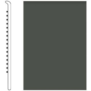 Picture of Roppe - Pinnacle Rubber Wall Base 4 (No Toe Base) Black Brown