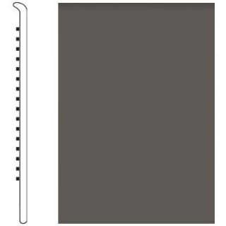 Picture of Roppe - Pinnacle Rubber Wall Base 4 (No Toe Base) Burnt Umber