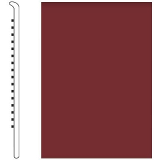 Picture of Roppe - Pinnacle Rubber Wall Base 4 (No Toe Base) Cinnabar