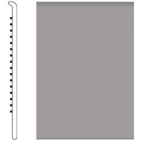Picture of Roppe - Pinnacle Rubber Wall Base 4 (No Toe Base) Slate