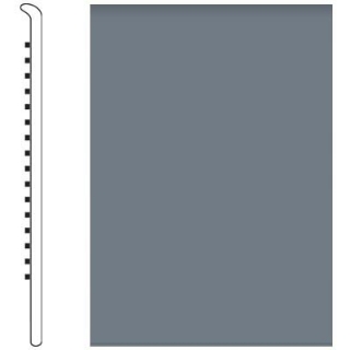 Picture of Roppe - Pinnacle Rubber Wall Base 4 (No Toe Base) Steel Blue
