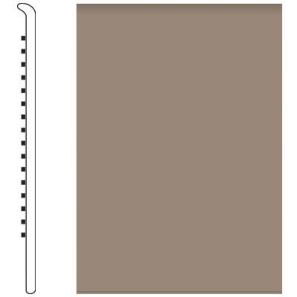 Picture of Roppe - Pinnacle Rubber Wall Base 4 1/2 (No Toe Base) Fawn