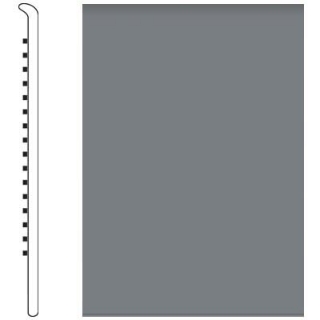 Picture of Roppe - Pinnacle Rubber Wall Base 5 (No Toe Base) Dark Gray