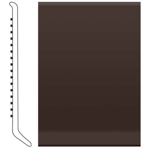 Picture of Roppe - Pinnacle Rubber Wall Base 5 1/2 (Cove Base) Brown