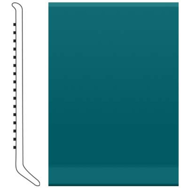 Picture of Roppe - Pinnacle Rubber Wall Base 5 1/2 (Cove Base) Peacock