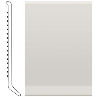 Picture of Roppe - Pinnacle Rubber Wall Base 5 1/2 (Cove Base) White