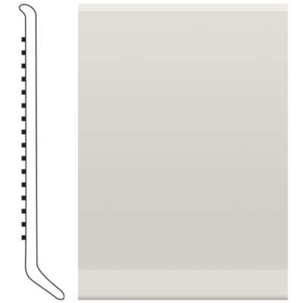 Picture of Roppe - Pinnacle Rubber Wall Base 5 1/2 (Cove Base) White