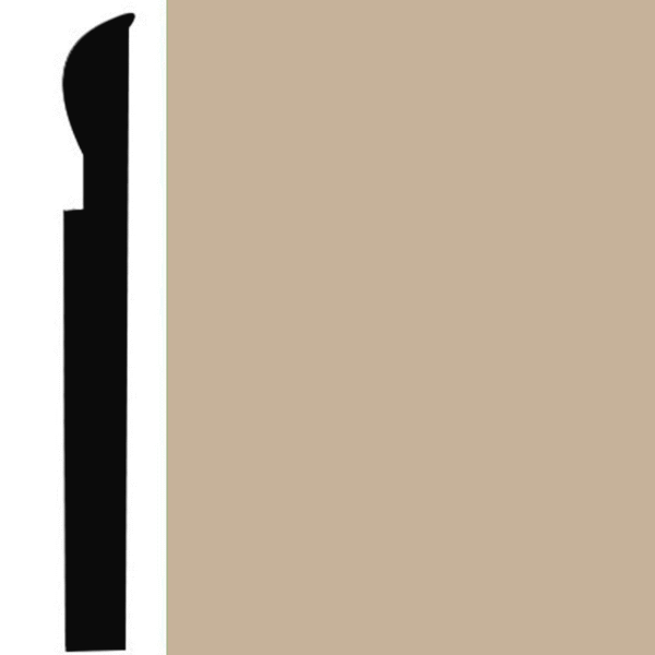 Picture of Roppe - Pinnacle Plus Wall Base 05 Contrive Latte
