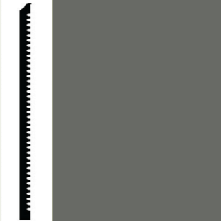 Picture of Roppe - Pinnacle Plus Wall Base 65 Vertical Night Hawk