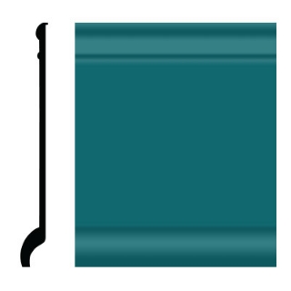 Picture of Roppe - Pinnacle Plus Wall Base 90 Intrigue Peacock