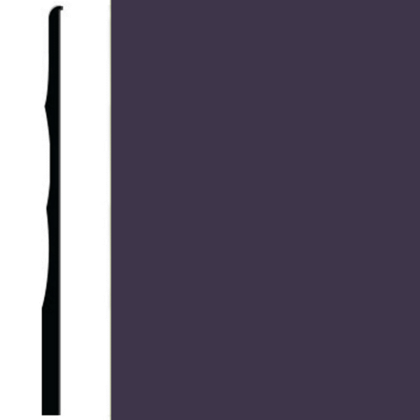 Picture of Roppe - Pinnacle Plus Wall Base 50 Impressions Aubergine