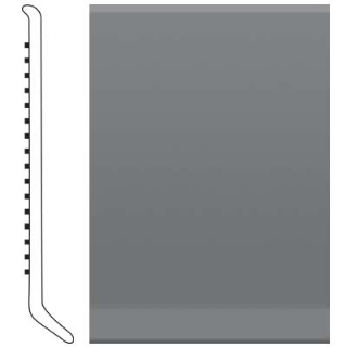 Picture of Roppe - 2.5 Inch 0.080 Vinyl Cove Base Charcoal