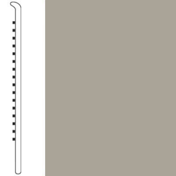 Picture of Roppe - 2.5 Inch 0.080 Vinyl No Toe Base Ashen