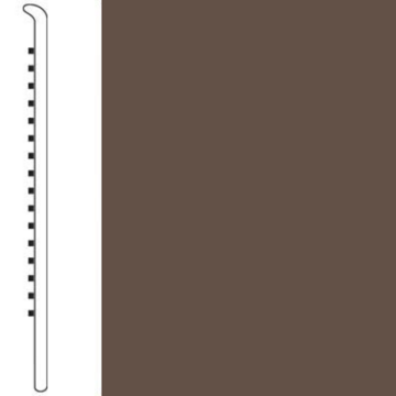 Picture of Roppe - 2.5 Inch 0.080 Vinyl No Toe Base Biscotti