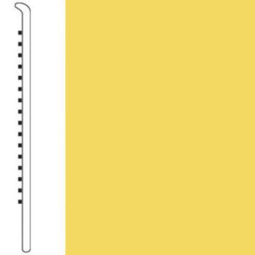 Picture of Roppe - 2.5 Inch 0.080 Vinyl No Toe Base Daffodil