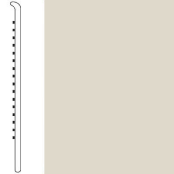 Picture of Roppe - 2.5 Inch 0.080 Vinyl No Toe Base Parchment