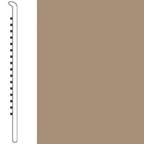 Picture of Roppe - 2.5 Inch 0.080 Vinyl No Toe Base Sepia