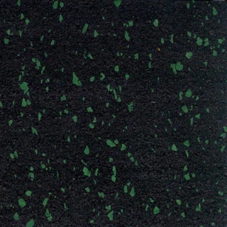 Picture of Roppe - Recoil Fitness Flooring Interlocking Tiles 10% Chip 5/32 Gauge Hunter Green