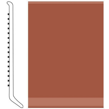 Picture of Roppe - 2.5 Inch 1/8 Vinyl Cove Base Brick