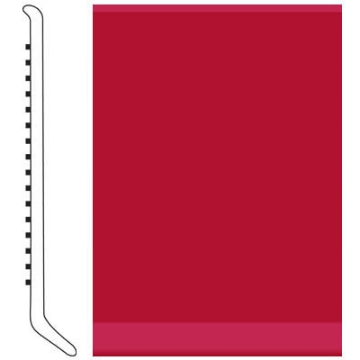 Picture of Roppe - 2.5 Inch 1/8 Vinyl Cove Base Red