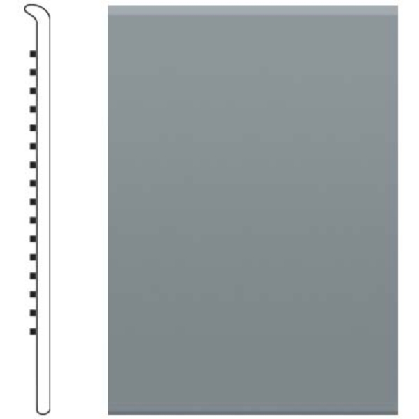 Picture of Roppe - 2.5 Inch 1/8 Vinyl No Toe Base Dark Gray