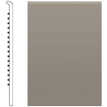 Picture of Roppe - 2.5 Inch 1/8 Vinyl No Toe Base Pewter