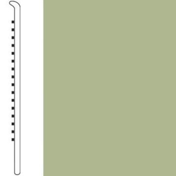 Picture of Roppe - 2.5 Inch 1/8 Vinyl No Toe Base Aged Fern