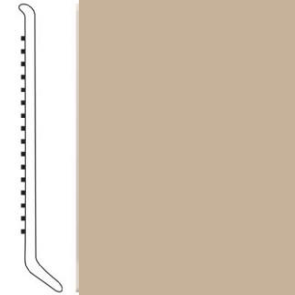 Picture of Roppe - 4 1/2 Inch 1/8 Vinyl Cove Base Latte