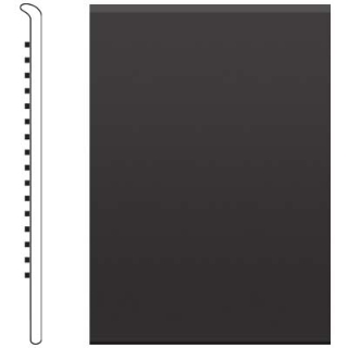 Picture of Roppe - 4 Inch 0.080 Vinyl No Toe Base Black