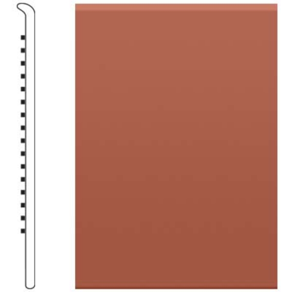 Picture of Roppe - 4 Inch 0.080 Vinyl No Toe Base Brick