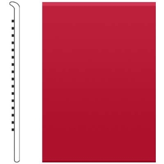 Picture of Roppe - 4 Inch 0.080 Vinyl No Toe Base Red