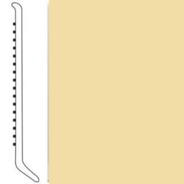 Picture of Roppe - 6 Inch 0.080 Vinyl Cove Base Buttercup
