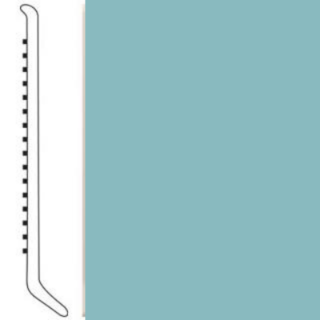 Picture of Roppe - 6 Inch 0.080 Vinyl Cove Base Sea Glass