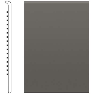 Picture of Roppe - 6 Inch 0.080 Vinyl No Toe Base Burnt Umber