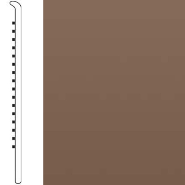 Picture of Roppe - Ready Base 4 inch 1/8 Toeless Toffee