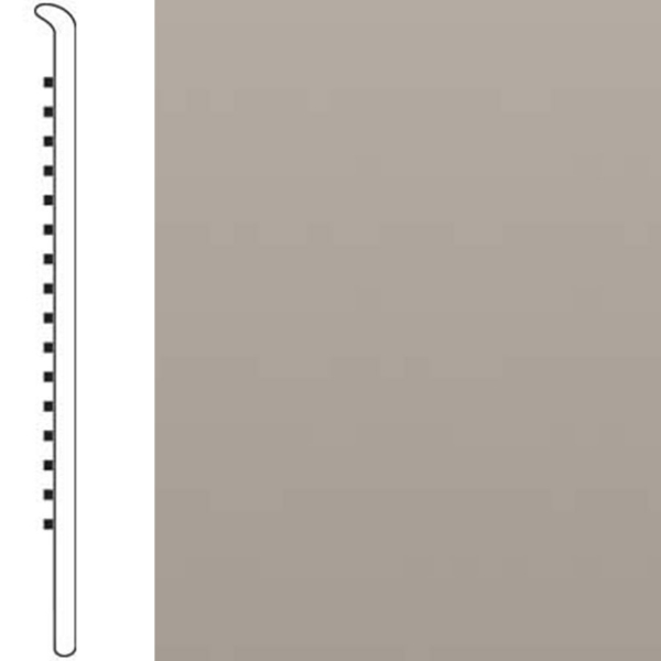 Picture of Roppe - Ready Base 4 inch 1/8 Toeless Pewter