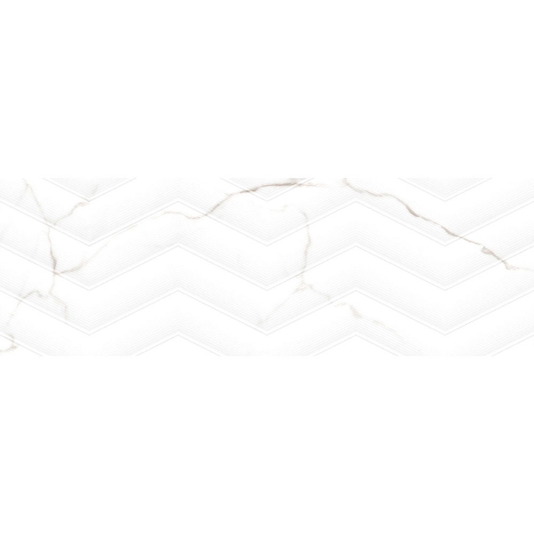 Picture of Emser Tile - Sculpture 13 x 36 Chevron White
