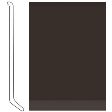 Picture of Johnsonite - Baseworks ThermoSet 6 with Toe Wall Base Burnt Umber