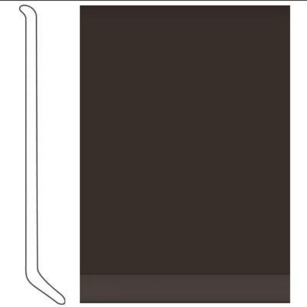 Picture of Johnsonite - Baseworks ThermoSet 6 with Toe Wall Base Burnt Umber