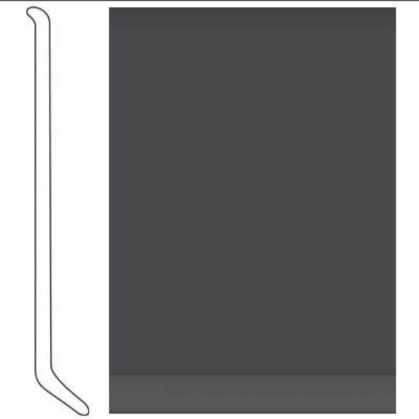 Picture of Johnsonite - Baseworks ThermoSet 6 with Toe Wall Base Charcoal