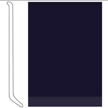 Picture of Johnsonite - Baseworks ThermoSet 6 with Toe Wall Base Navy Blue