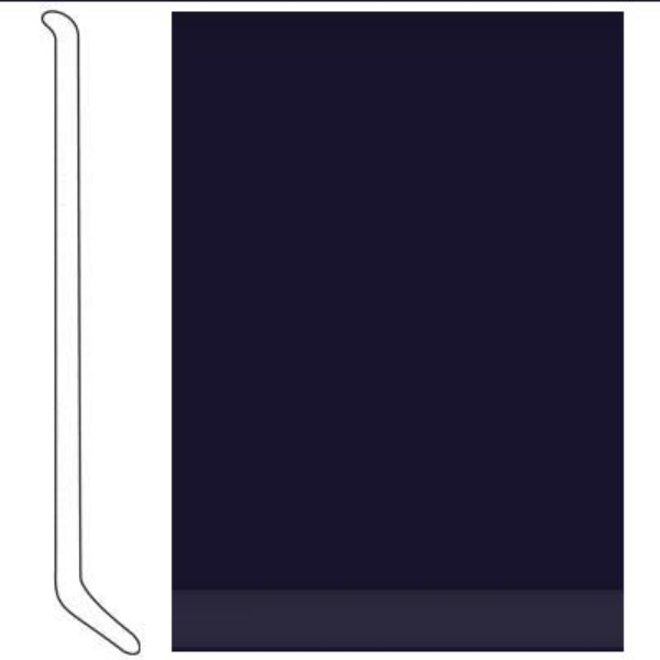 Picture of Johnsonite - Baseworks ThermoSet 6 with Toe Wall Base Navy Blue