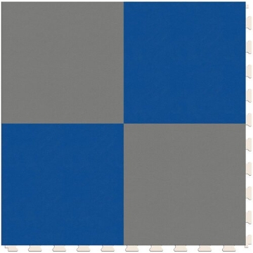 Picture of Perfection Floor Tile - Soda Pop Shop Silver and Blue